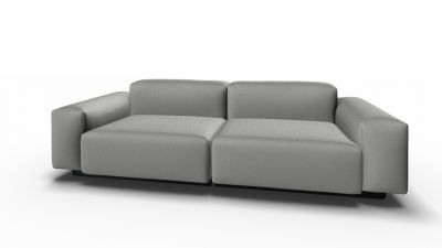 Soft Modular 2-seater sofa Vitra